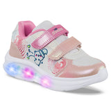 Tenis Luces Asfir Rosa Los Gomosos para Niña