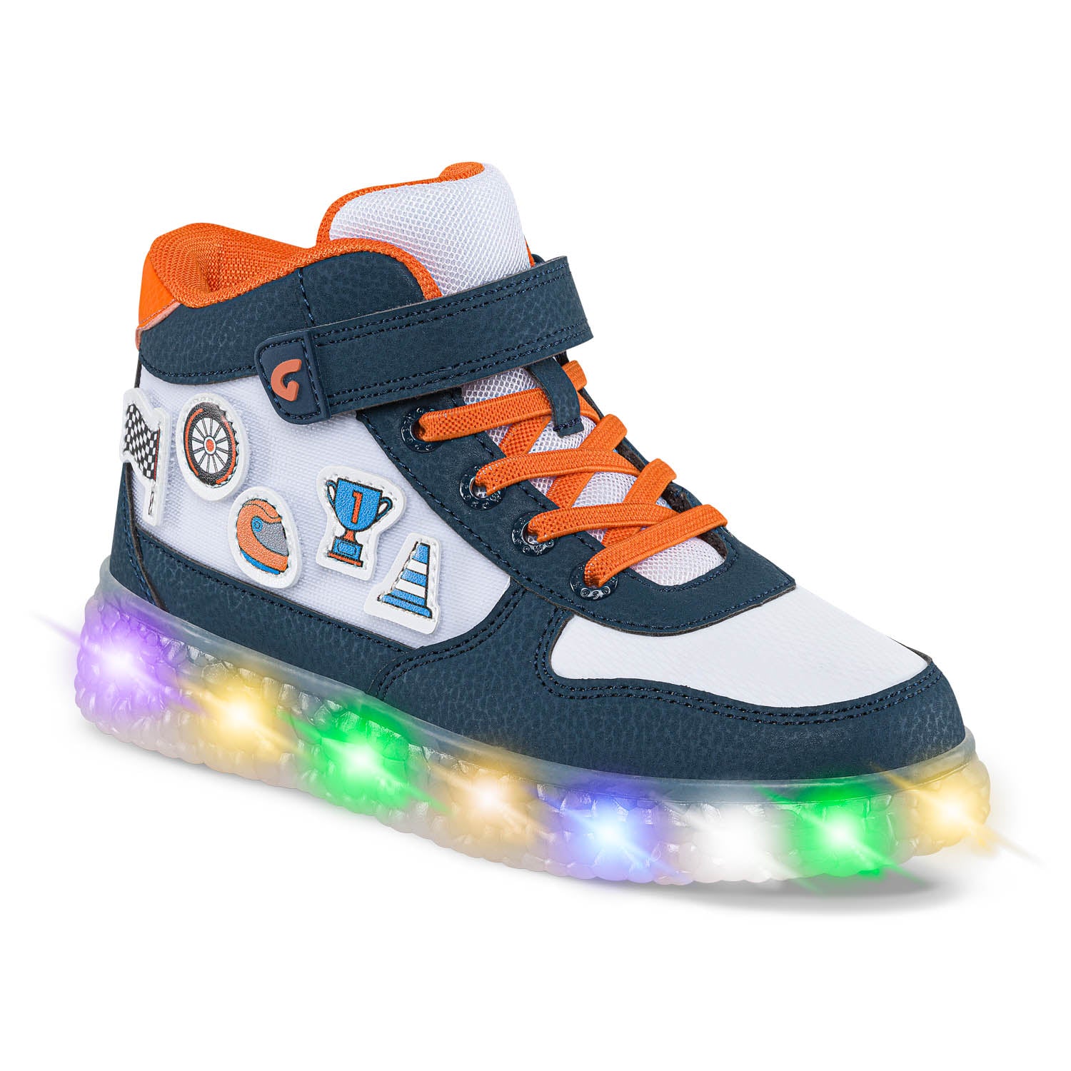 Tenis con Luces Dulor Azul Osc Los Gomosos para Niño