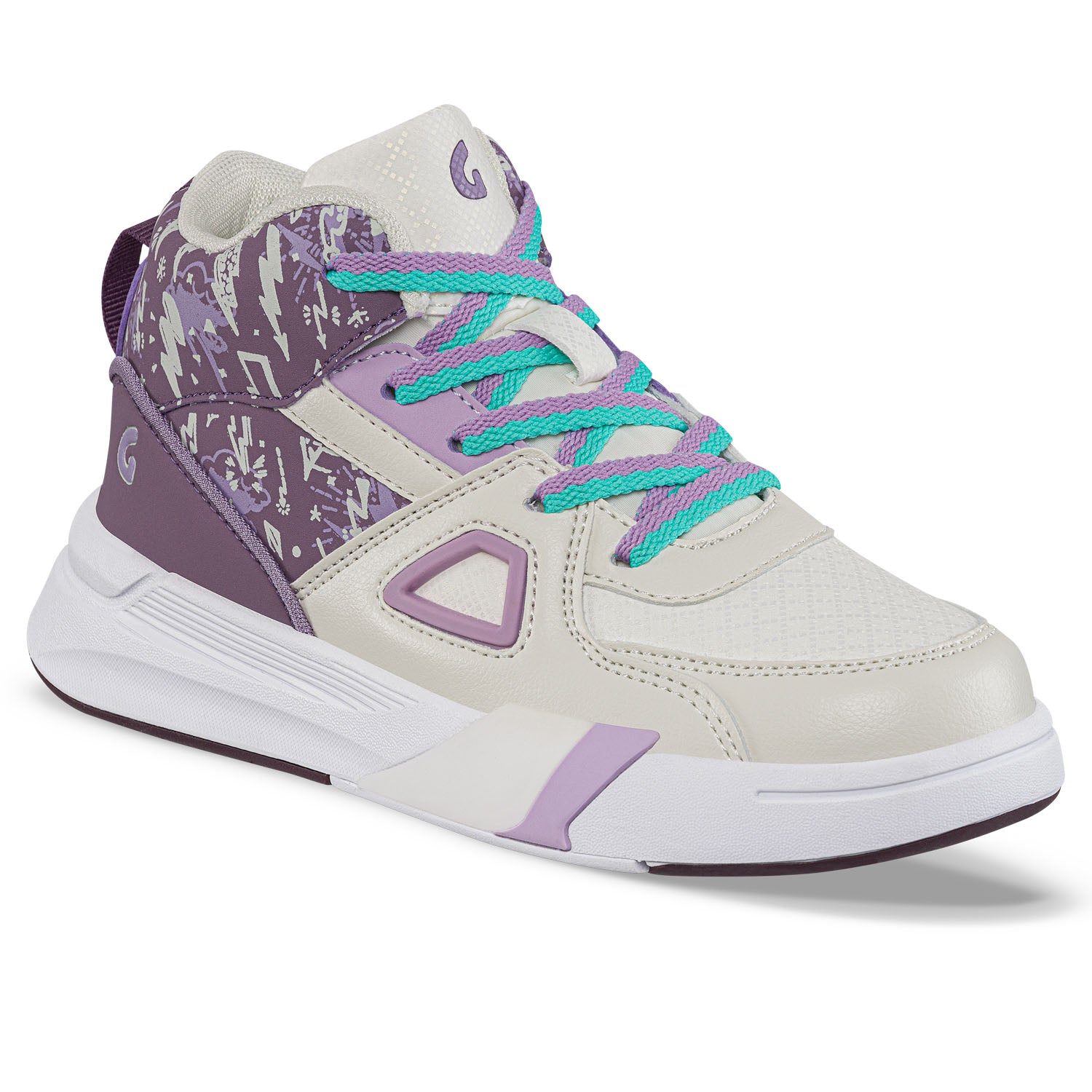 Tenis Urbanos Fenir Beige-Mora Los Gomosos para Niña