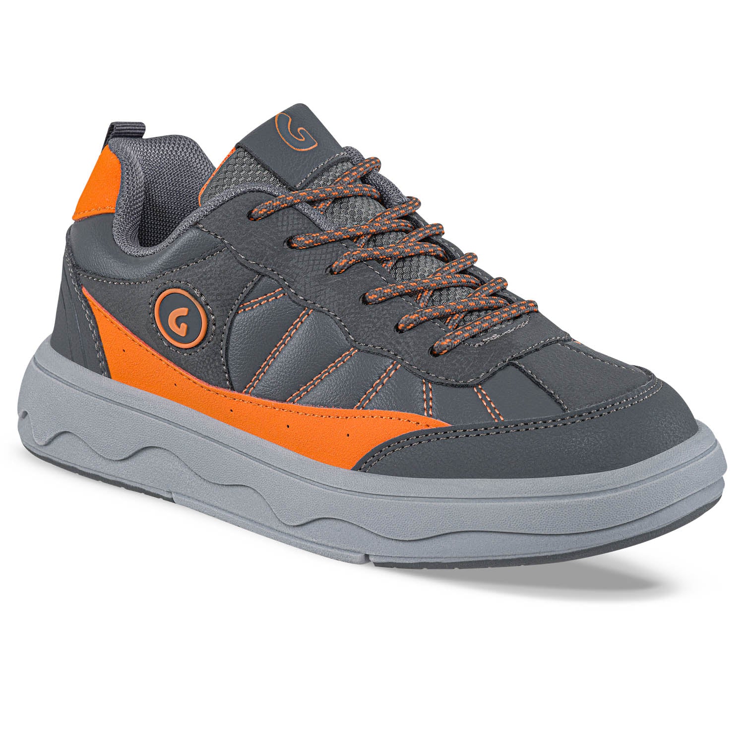 Tenis Urbanos Fofir Gris Osc Los Gomosos para Niño