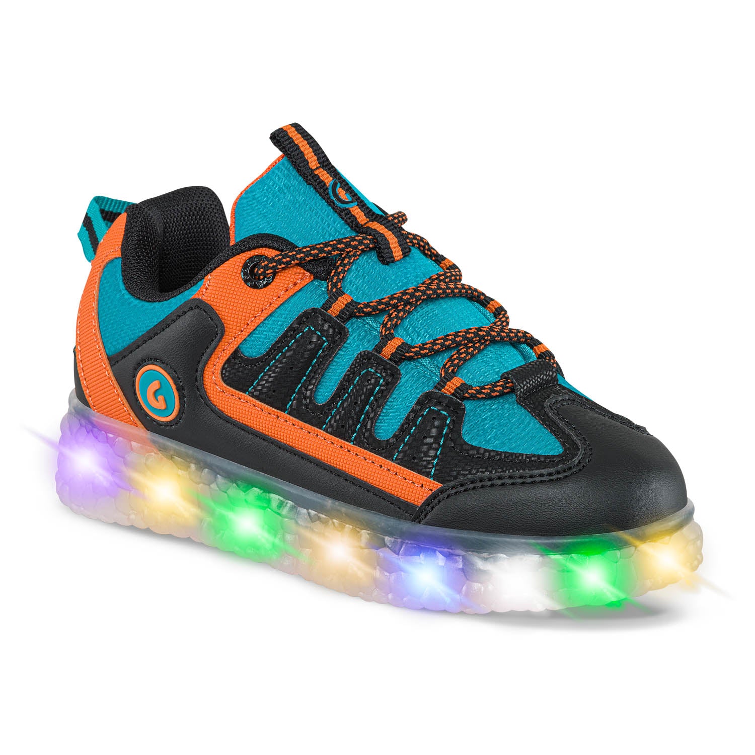 Tenis con Luces Isser Negro Los Gomosos para Niño
