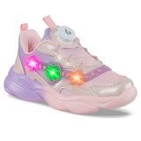 Tenis Luces Jomir Rosa Los Gomosos para Niña