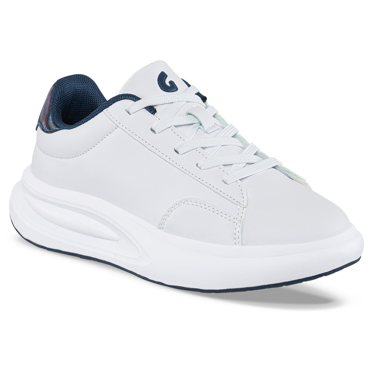 Tenis Urbanos Kinfer Blanco-Azul O Los Gomosos para Niño