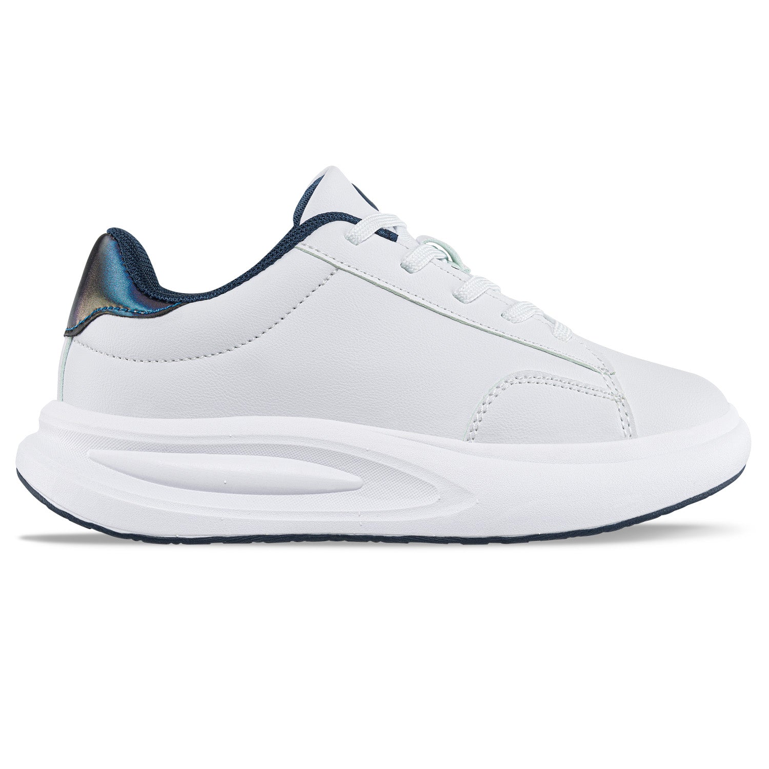 Tenis Urbanos Kinfer Blanco-Azul O Los Gomosos para Niño
