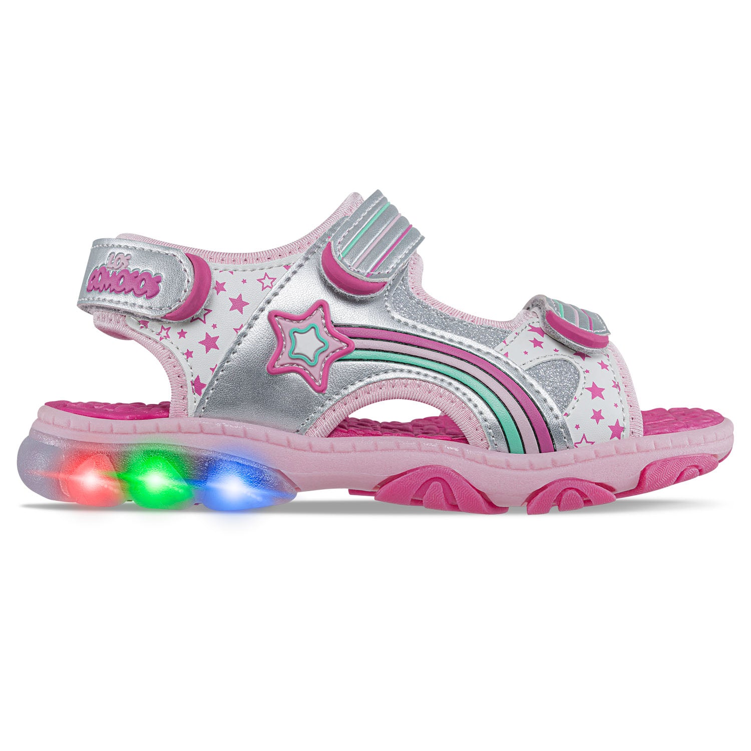 Sandalias Lerif Fucsia Los Gomosos para Niña