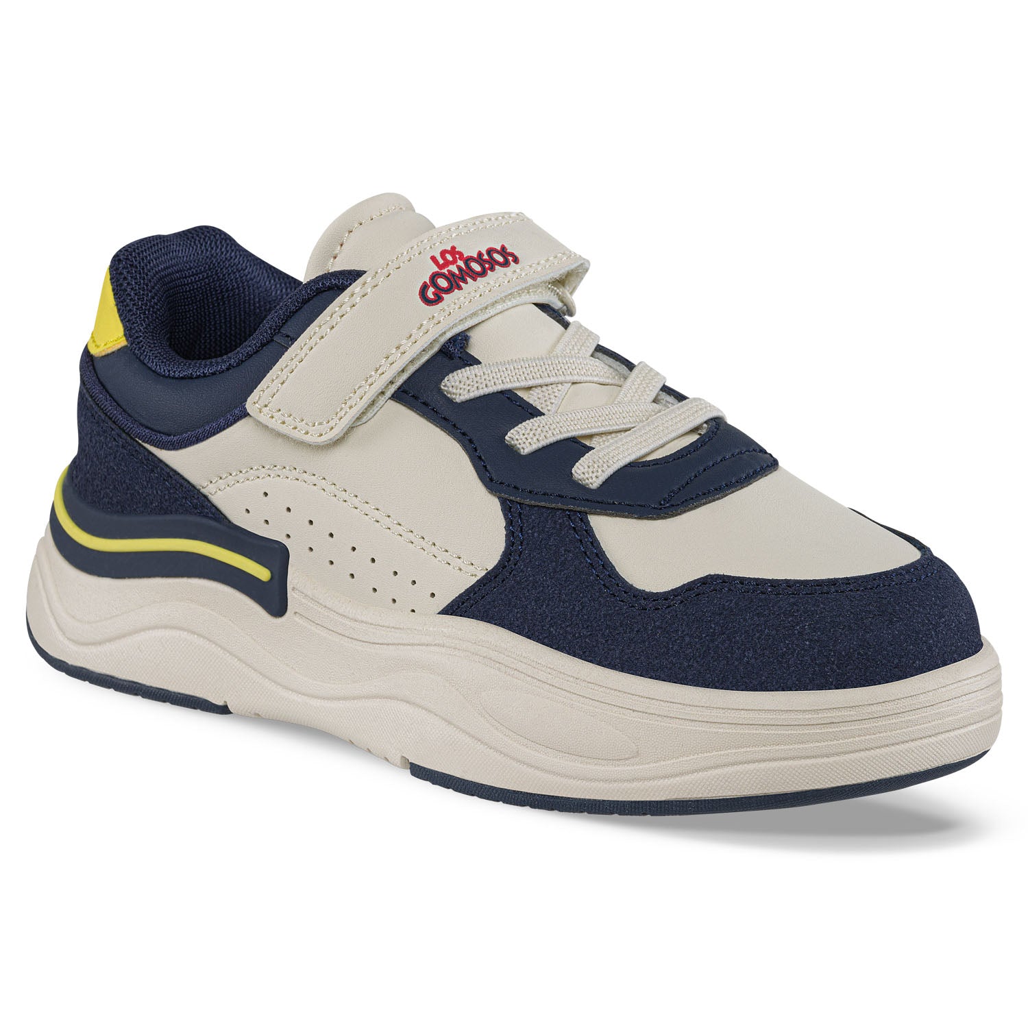 Tenis Urbanos Rekon Beige-Azul O Los Gomosos para Niño