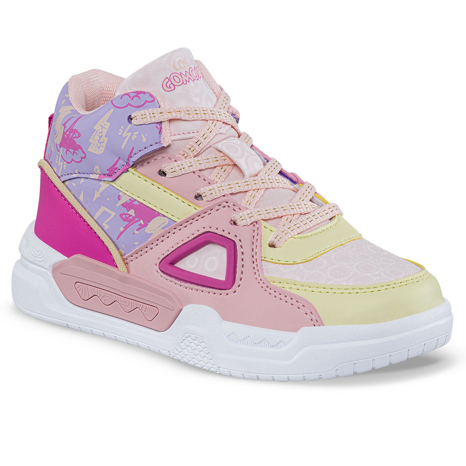 Tenis Urbanos Renyr Rosa Los Gomosos para Niña