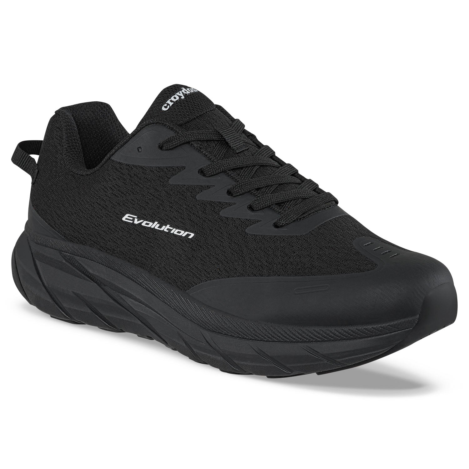Tenis Running Roxel Negro Croydon para Hombre