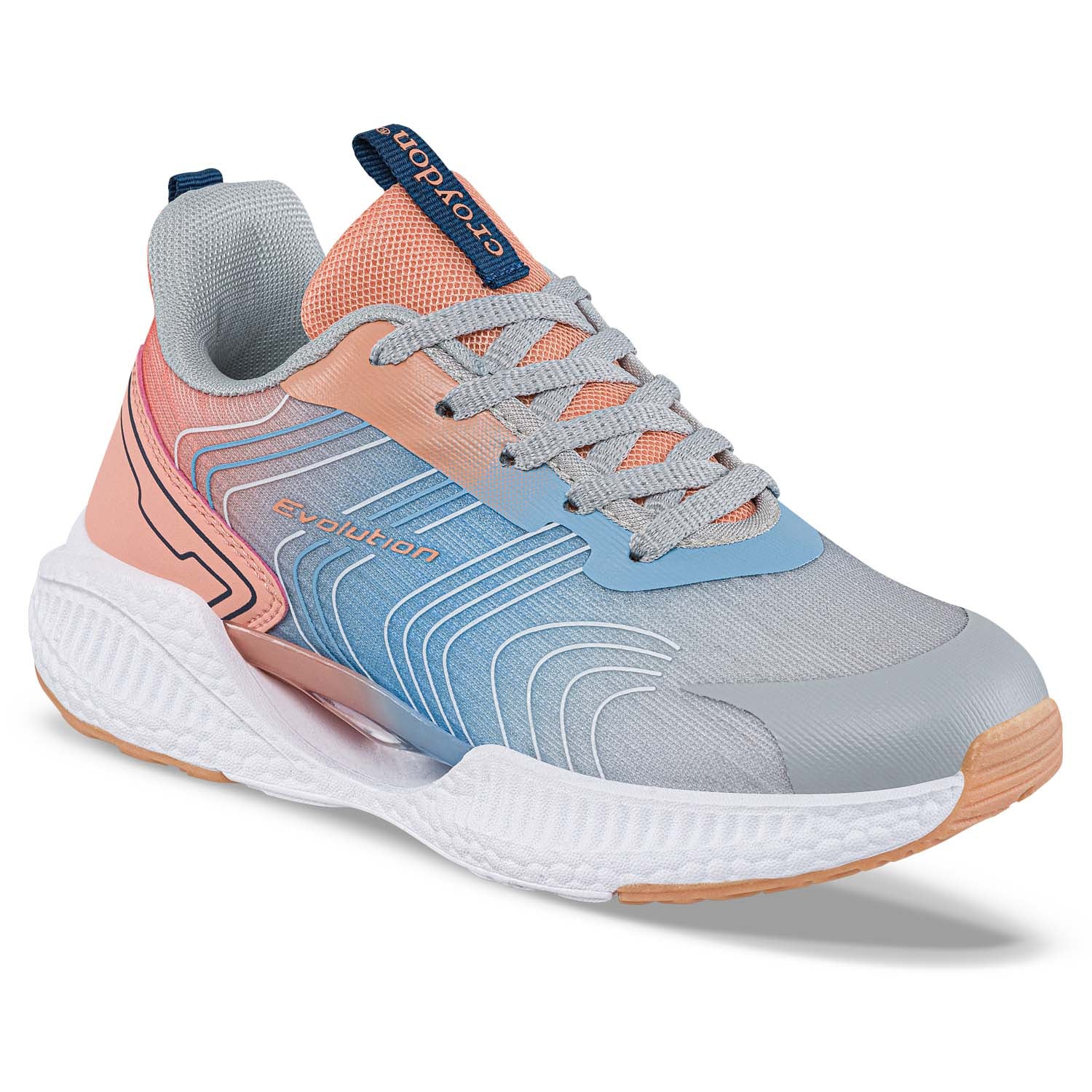 Tenis Running Temar Gris Croydon para Niña