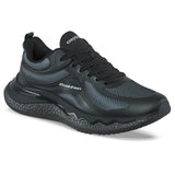 Tenis Running Vira Negro-Negro Croydon para Hombre