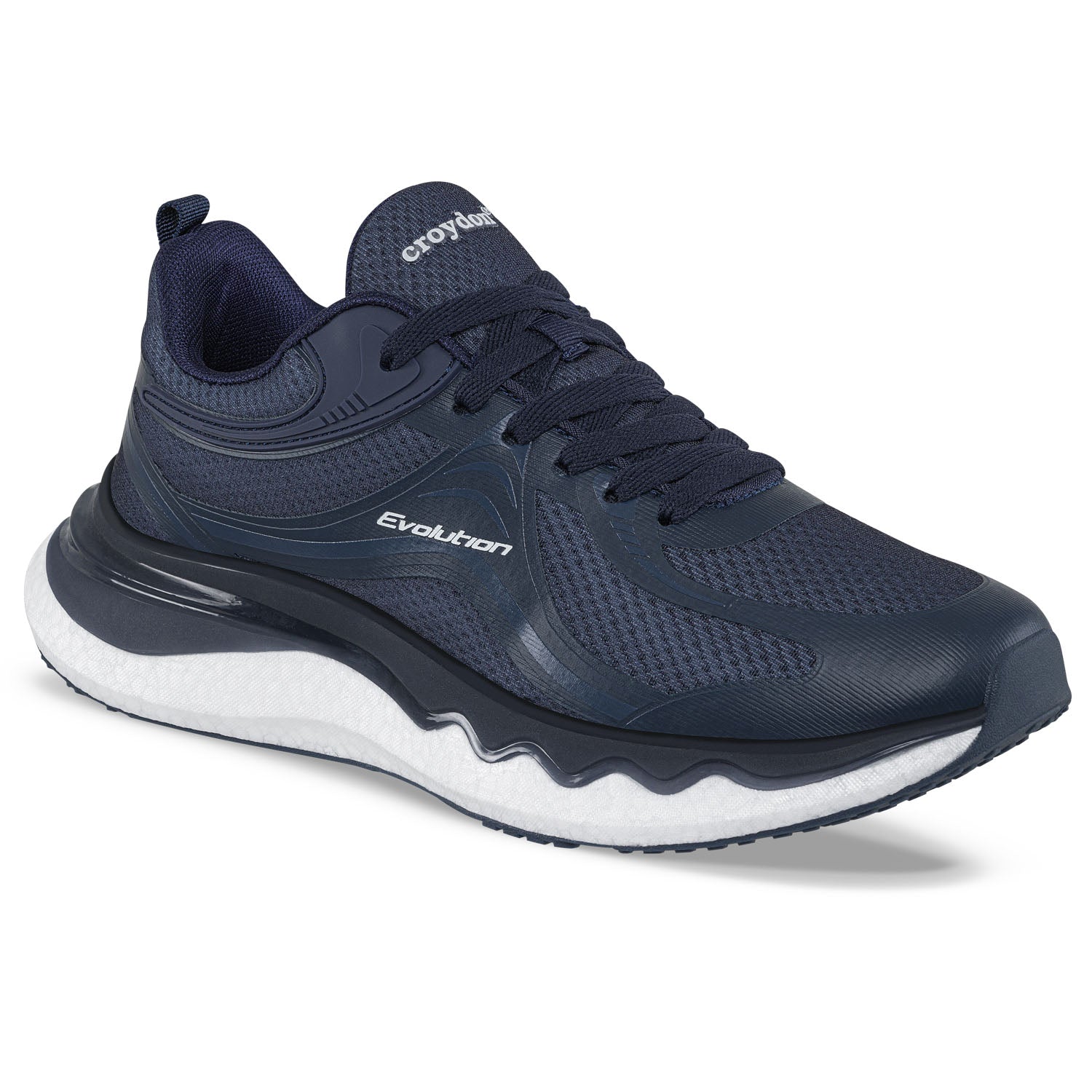 Tenis Running Vira Azul Osc Croydon para Hombre