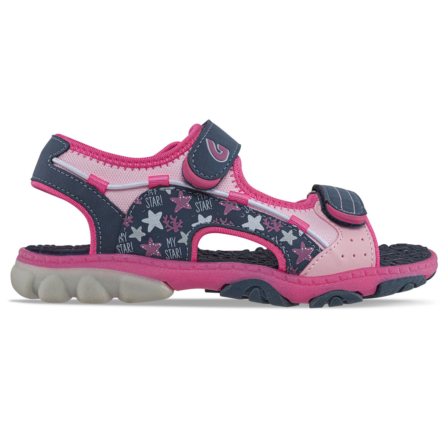 Sandalias Volir Azul Osc Los Gomosos para Niña