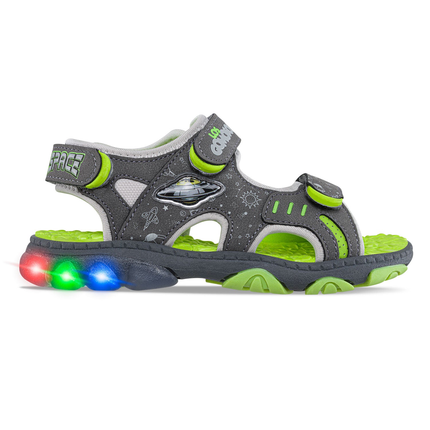 Sandalias Vorel Gris Los Gomosos para Niño