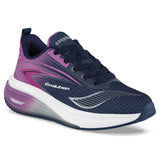 Tenis Running Xarnel Azul-Fucsia Croydon para Niña
