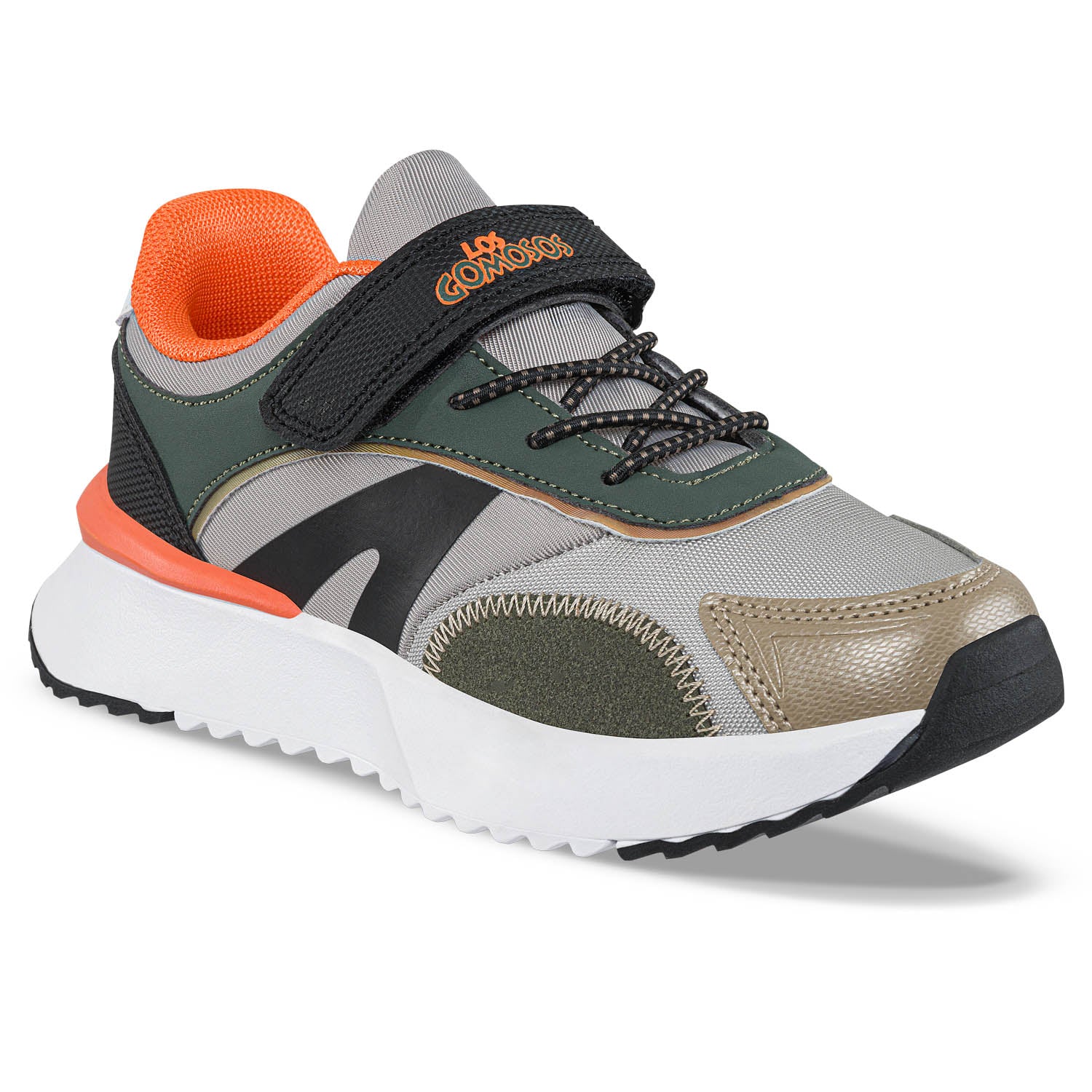 Tenis Urbanos Zeper Gris Los Gomosos para Niño