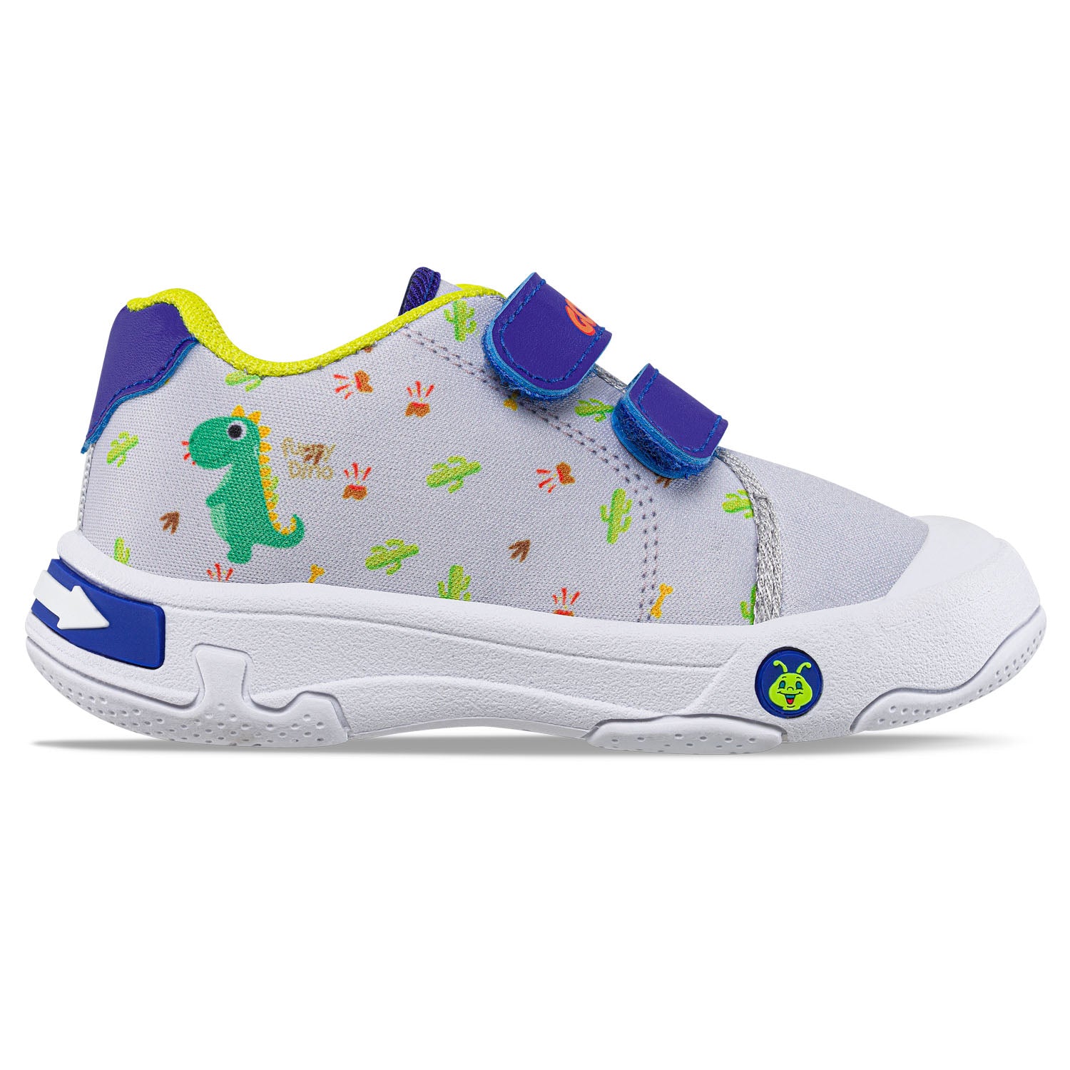 Tenis Casuales Zuno Gris Los Gomosos para Bebé