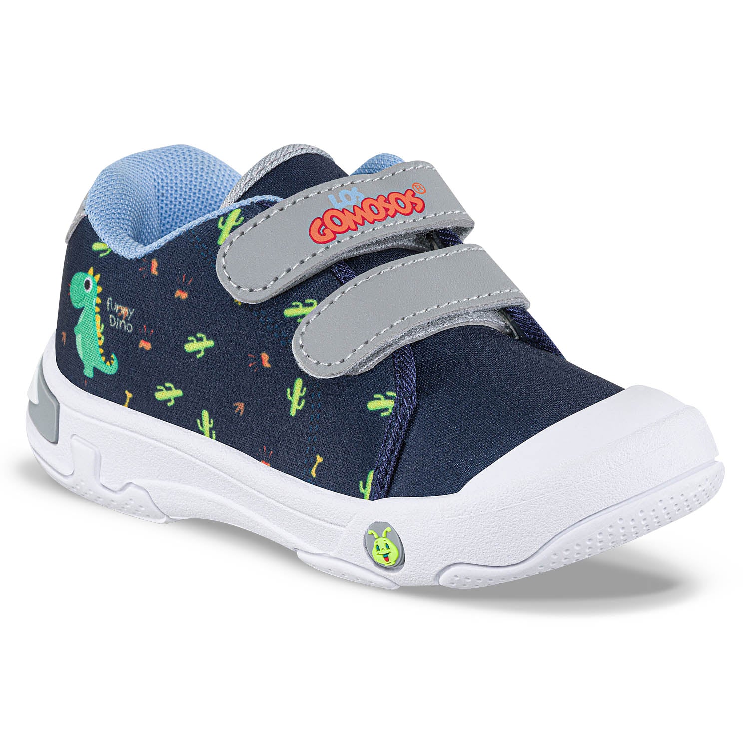 Tenis Casuales Zuno Azul Osc Los Gomosos para Bebé