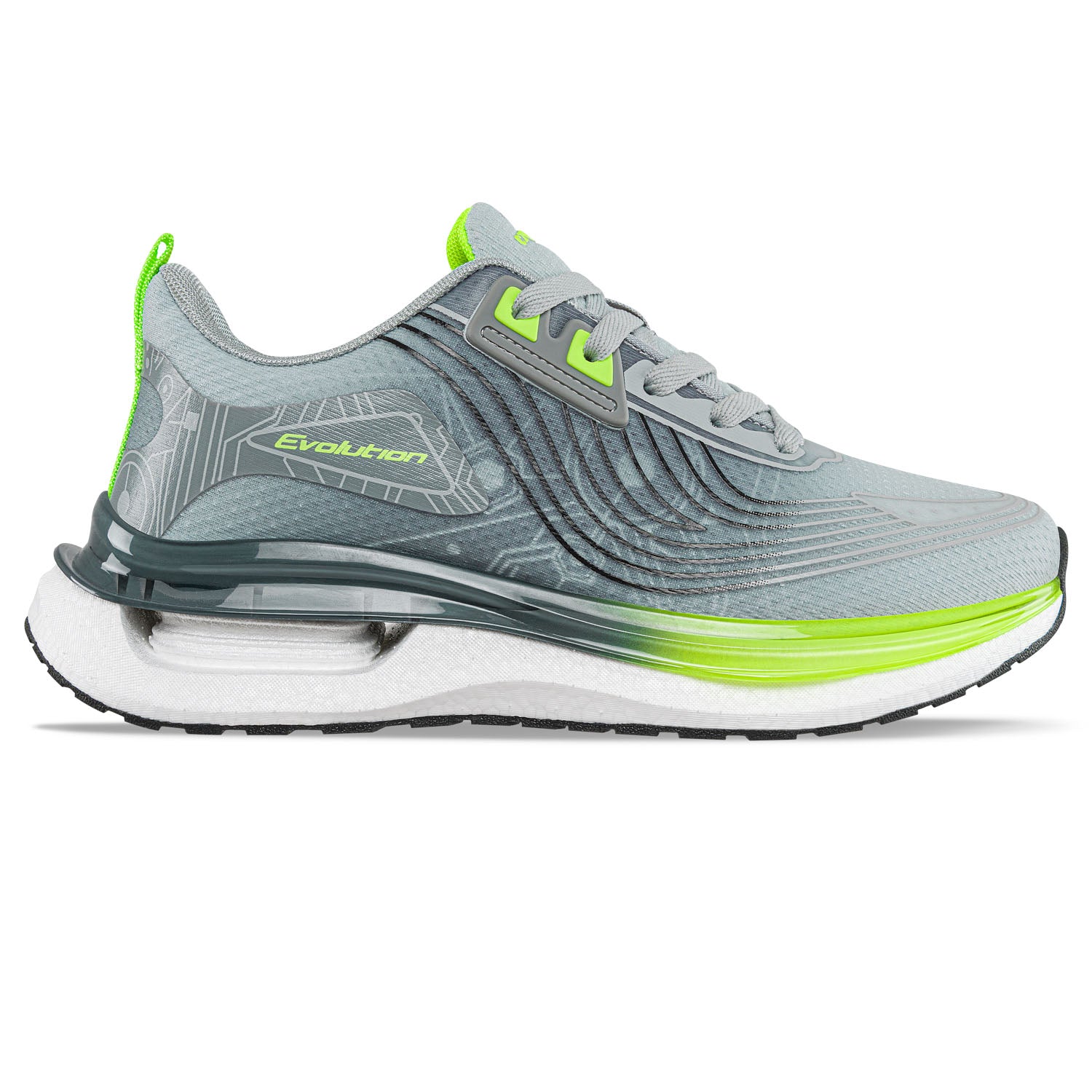 Tenis Running Zydra Gris Croydon para Hombre