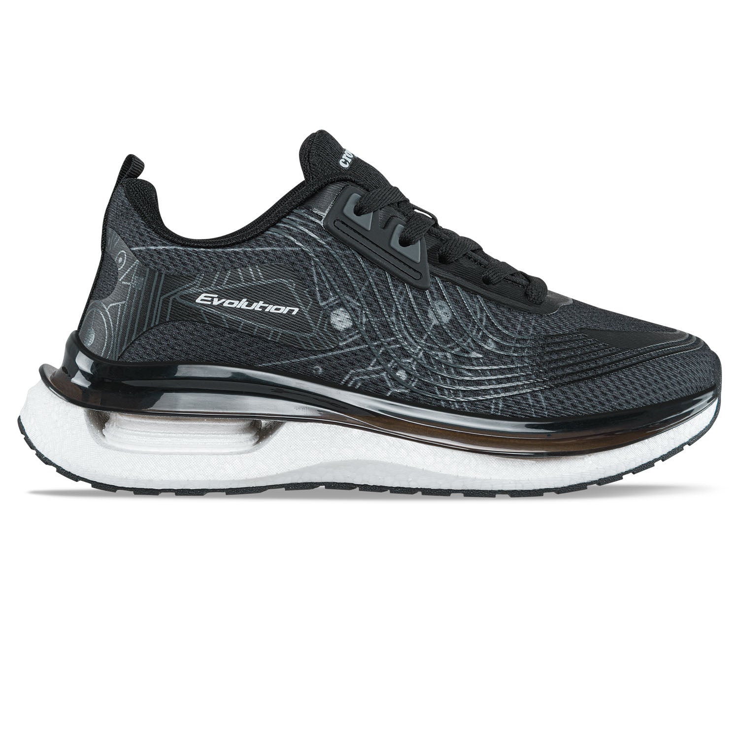 Tenis Running Zydra Negro Croydon para Hombre
