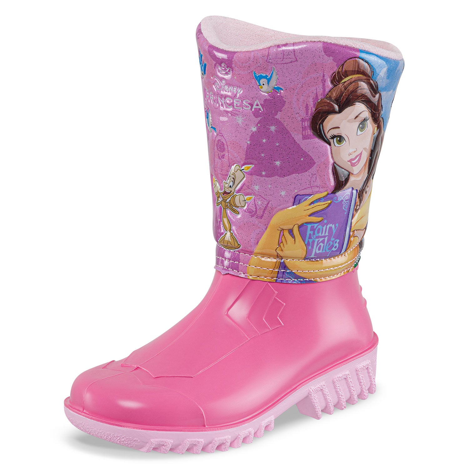 Botas Lluvia Yaviza Princes Fucsia-Rosa Disney para Niña