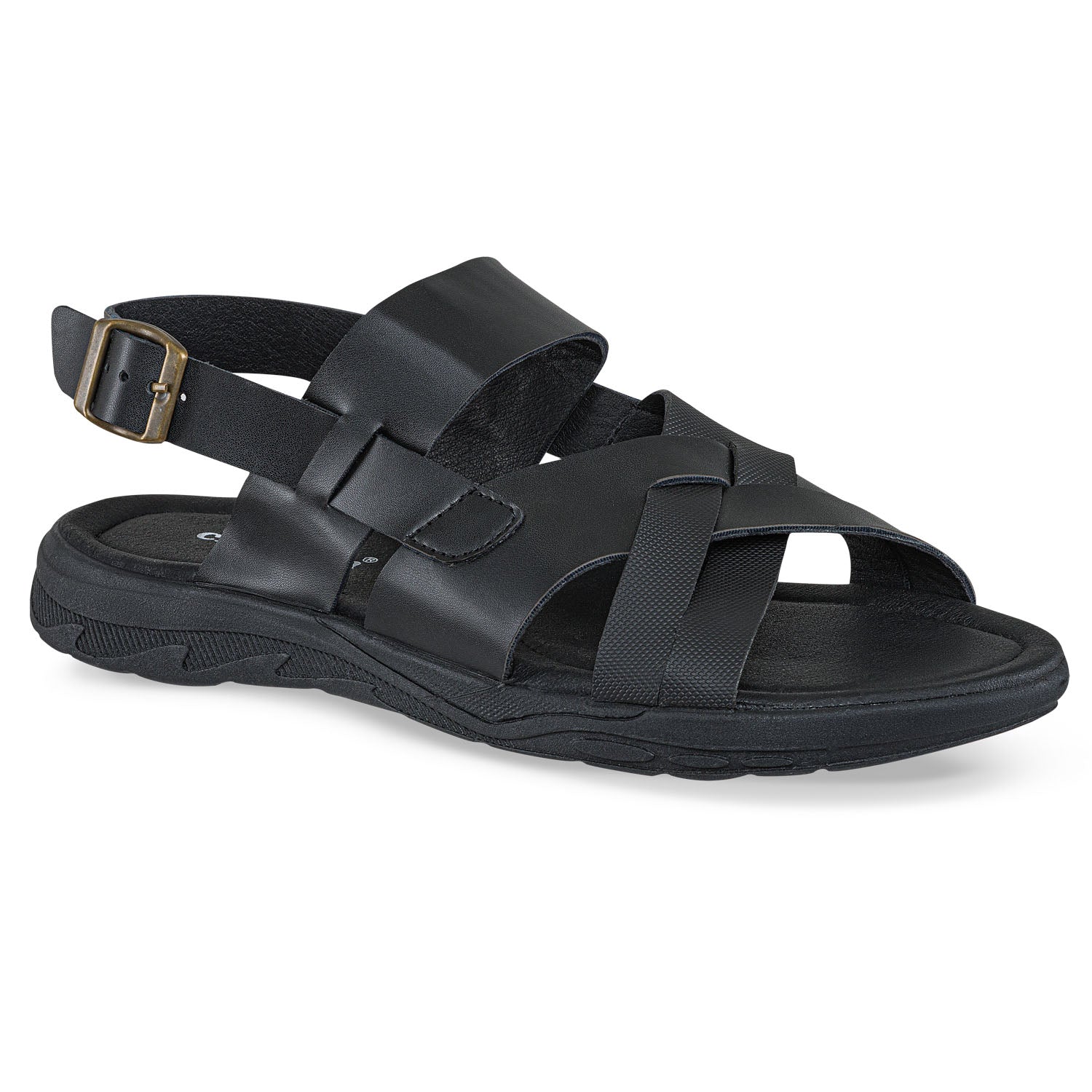 Sandalias Adriel Negro Croydon para Hombre