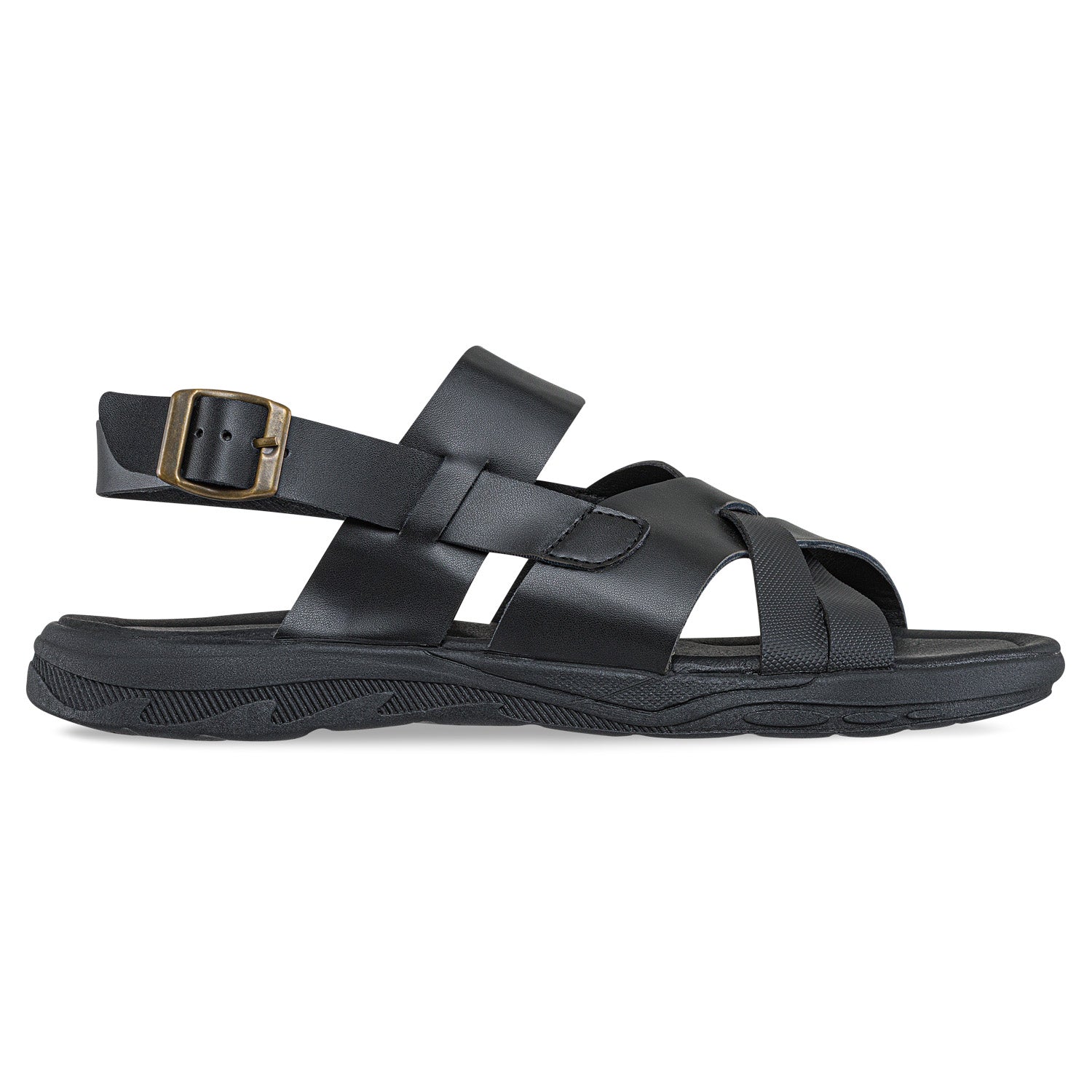 Sandalias Adriel Negro Croydon para Hombre