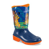 Botas Lluvia Mufa Rey Leon Azul-Nar Disney para Niño