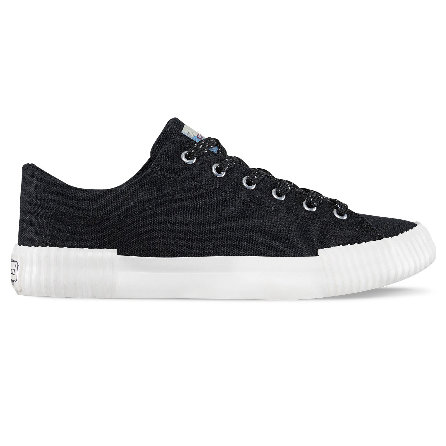 Tenis Raw Bajo Negro Croydon para Mujer