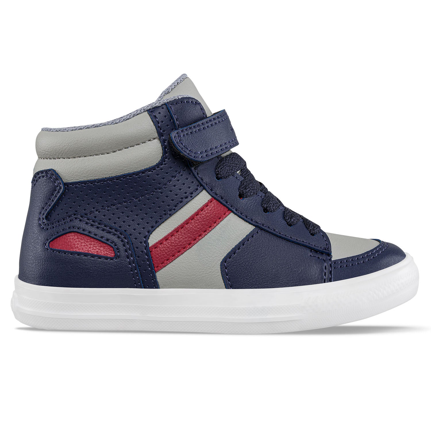 Tenis Casuales Manka Alto Gris Croydon para Niño