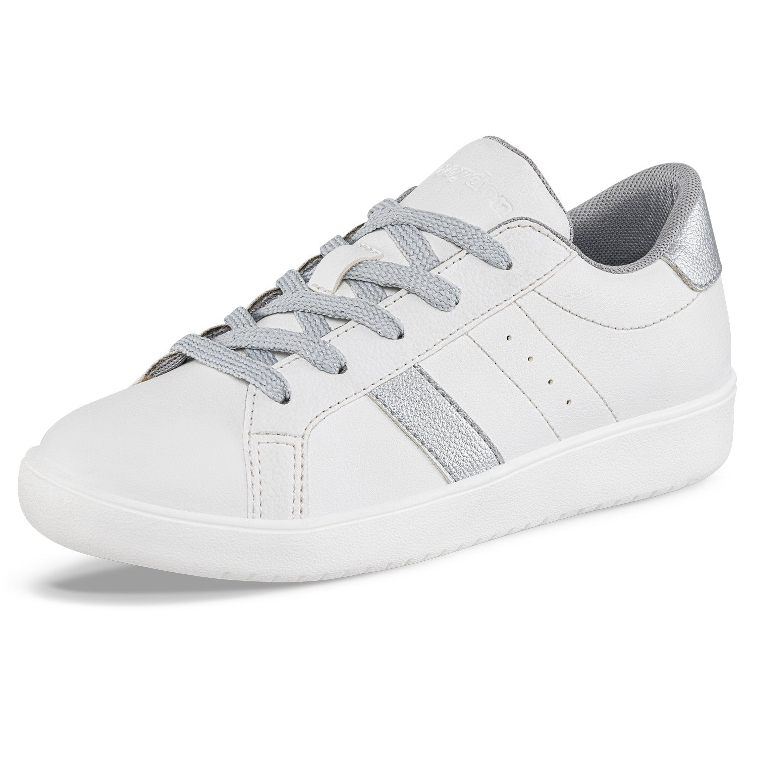 Tenis Casuales Gregg Plata Croydon para Niña