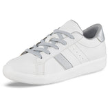 Tenis Casuales Gregg Plata Croydon para Niña