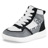 Botines Mostac Alto Inf Negro Los Gomosos para Niño