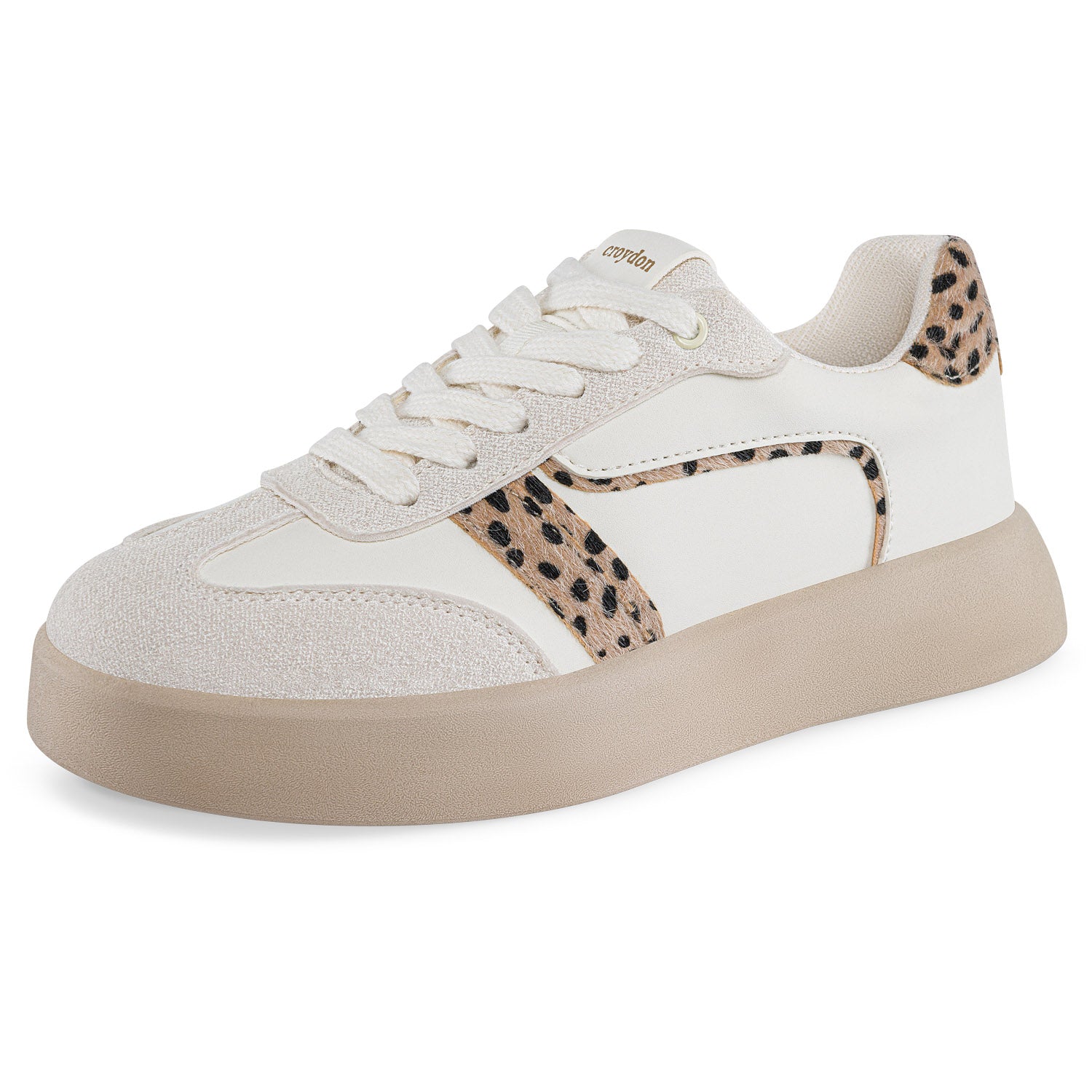 Tenis Urbanos Candy Beige Croydon para Mujer