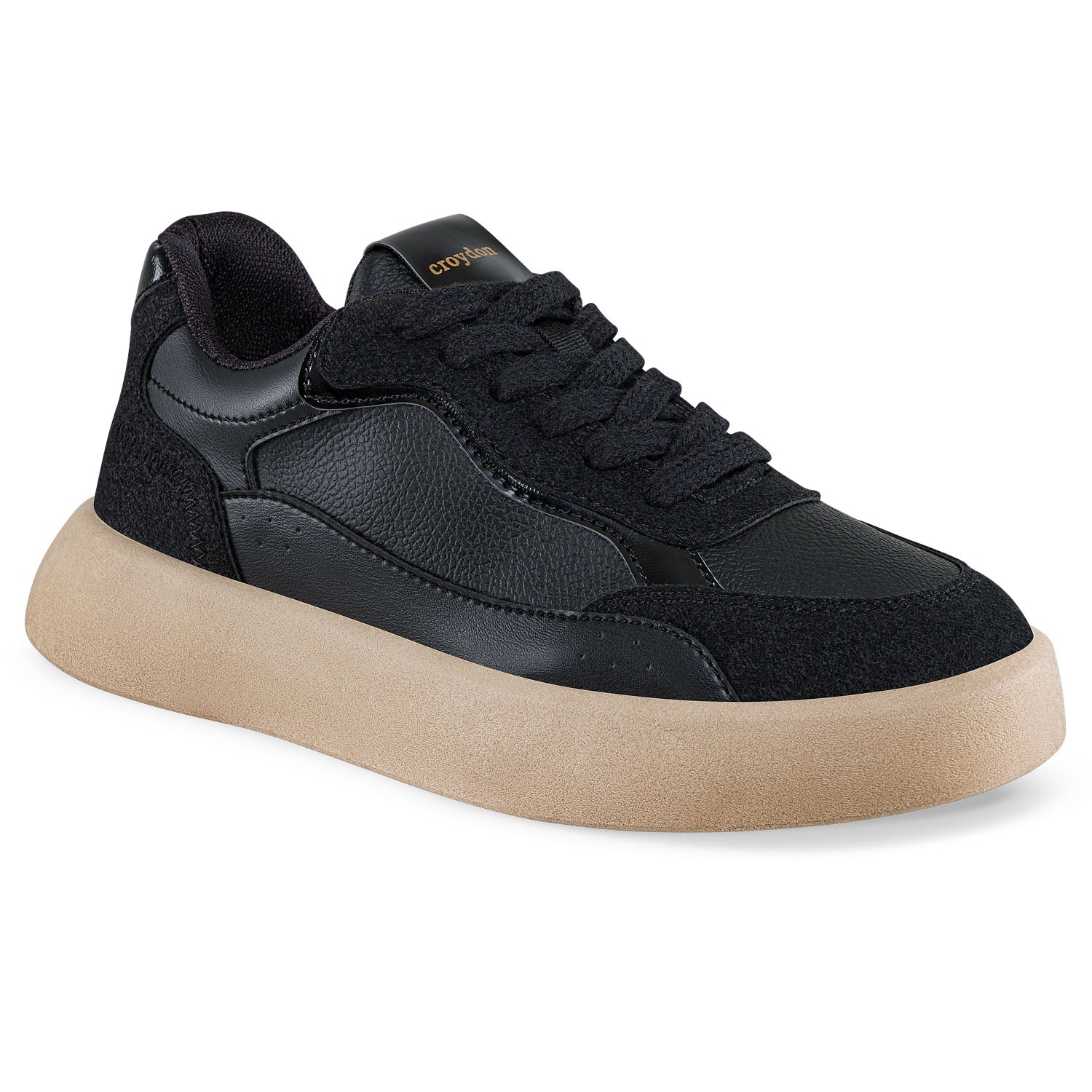 Tenis Urbanos Zoraida Negro Croydon para Mujer
