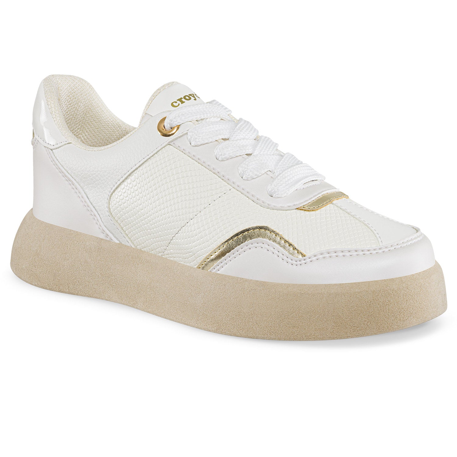 Tenis Urbanos Margi Marfil Croydon para Mujer
