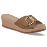 Sandalias Tacón Layna Café Croydon para Mujer