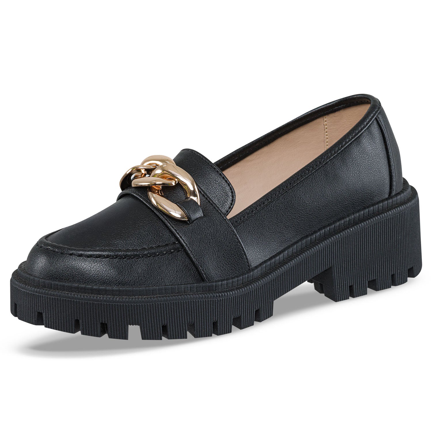 Mocasines Galena Negro Croydon para Mujer