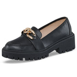 Mocasines Galena Negro Croydon para Mujer