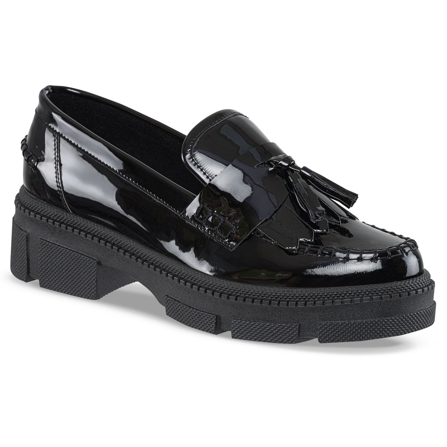 Mocasines Graciela Negro Croydon para Mujer