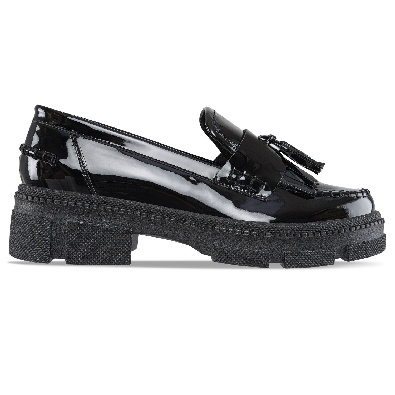 Mocasines Graciela Negro Croydon para Mujer