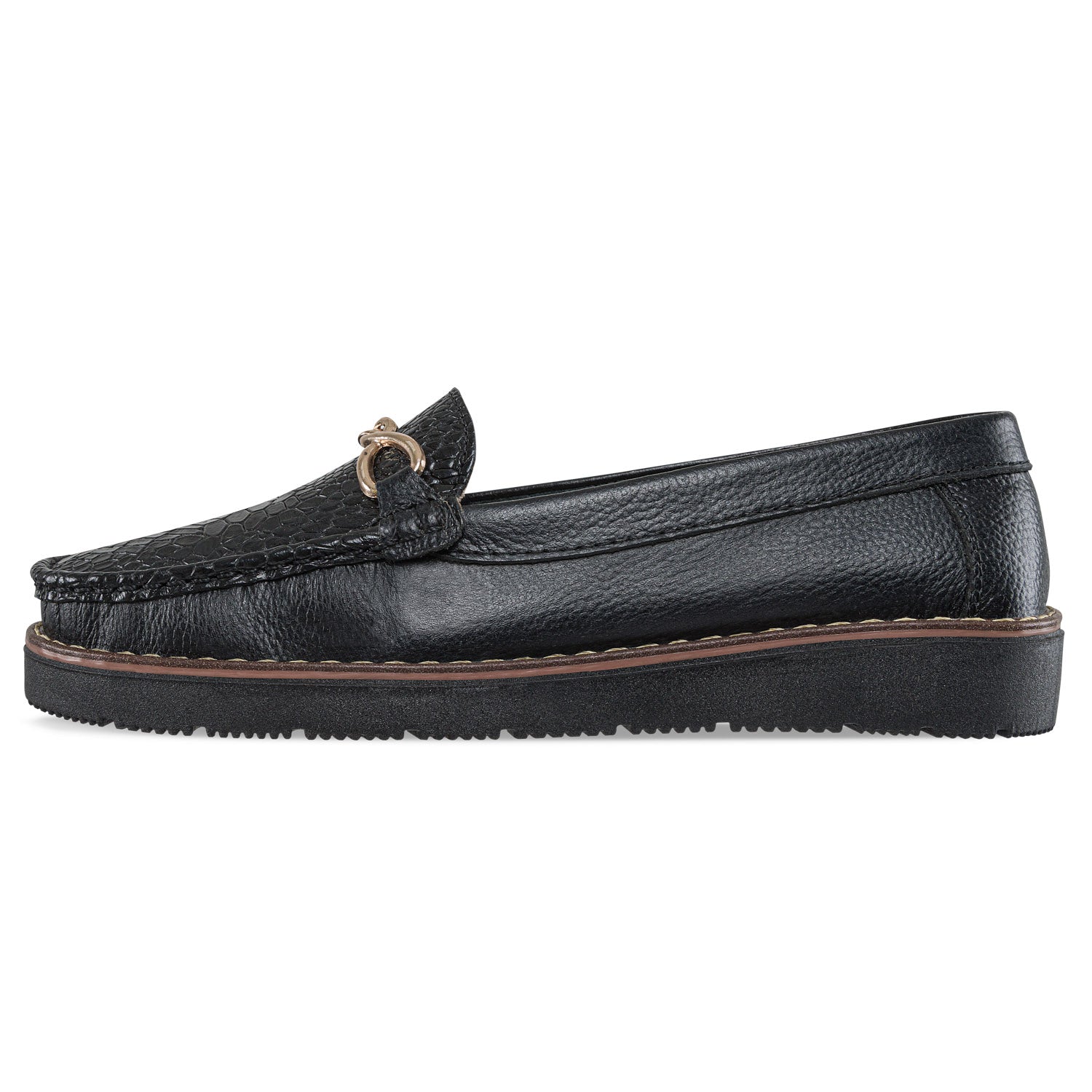 Mocasines Meredith Negro Croydon para Mujer