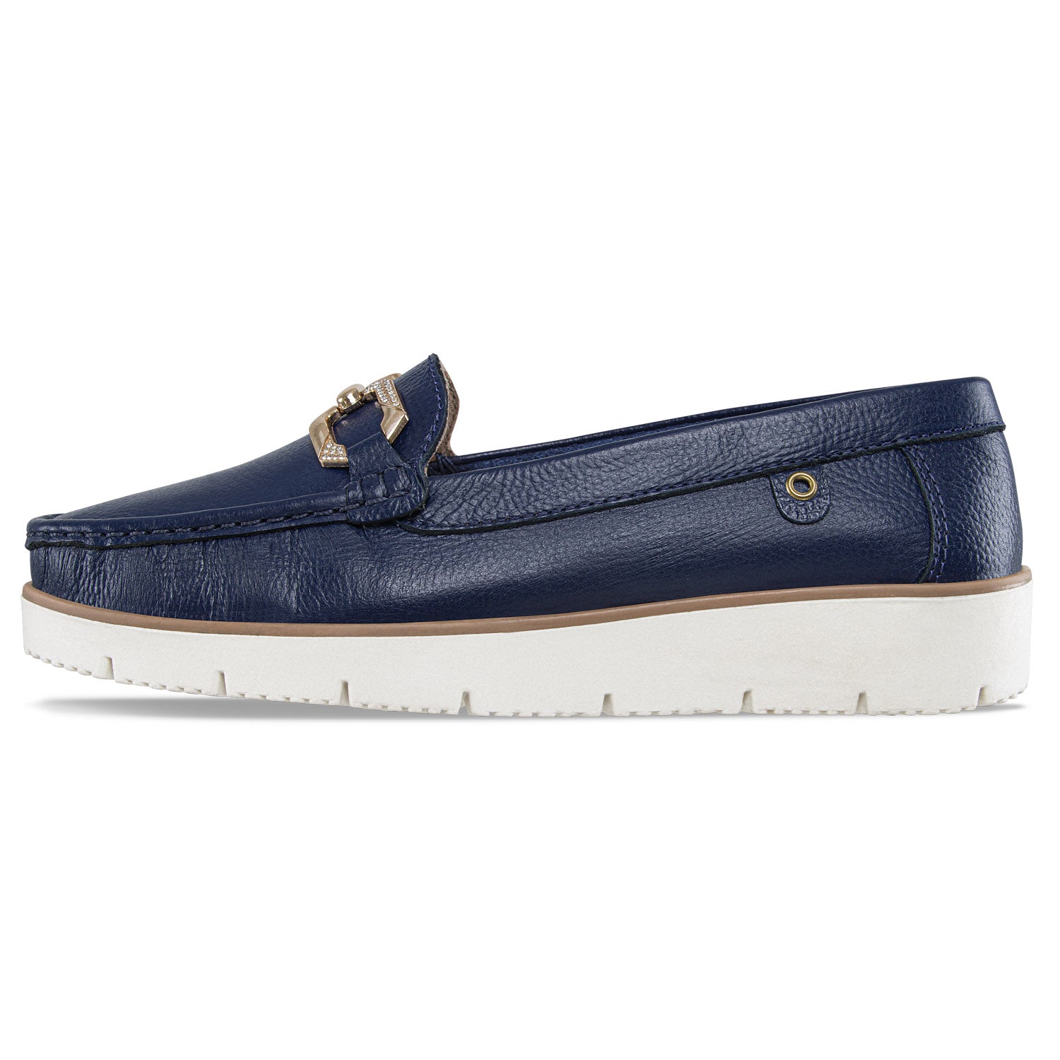 Mocasines Adelvina Azul Croydon para Mujer