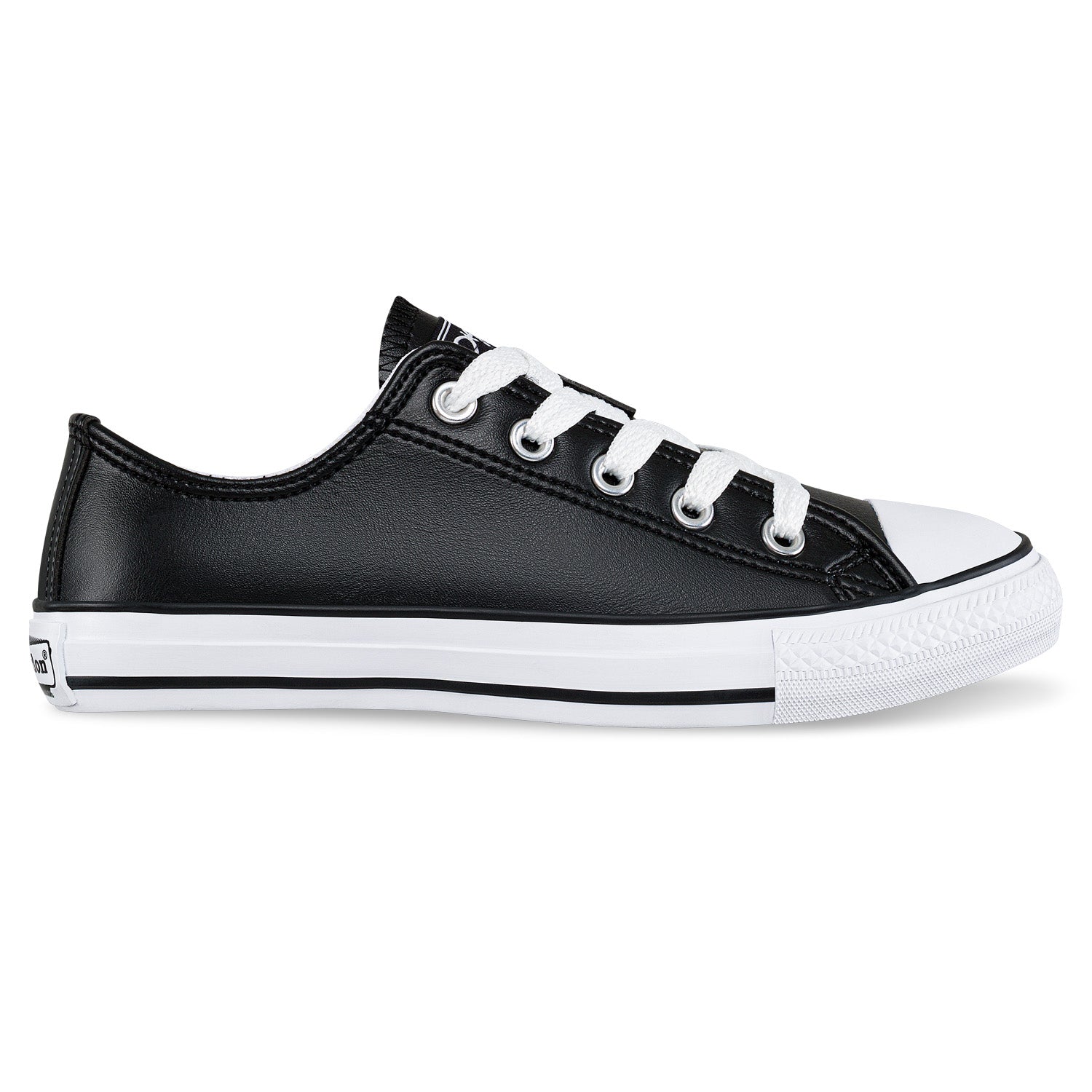 Tenis Casuales Discovery Bajo New Negro Croydon para Niño y Niña