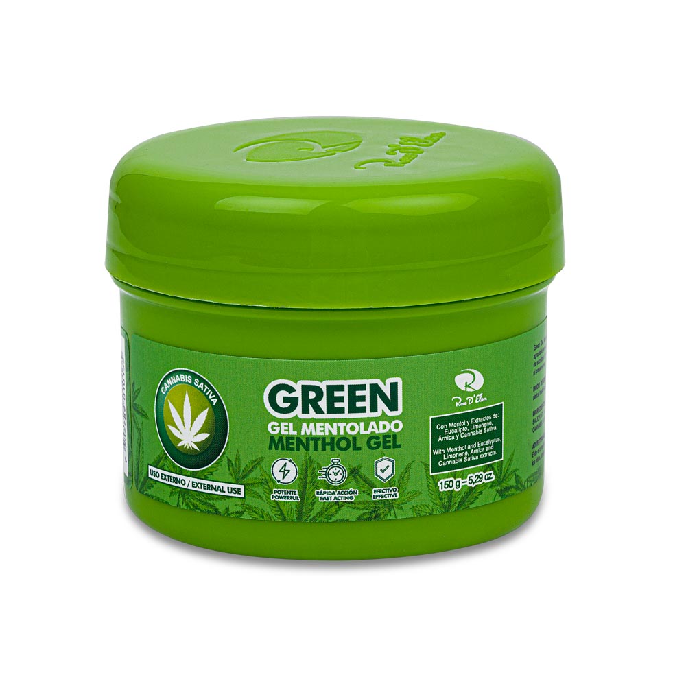Gel Mentolado Green Verde Croydon para el Hogar