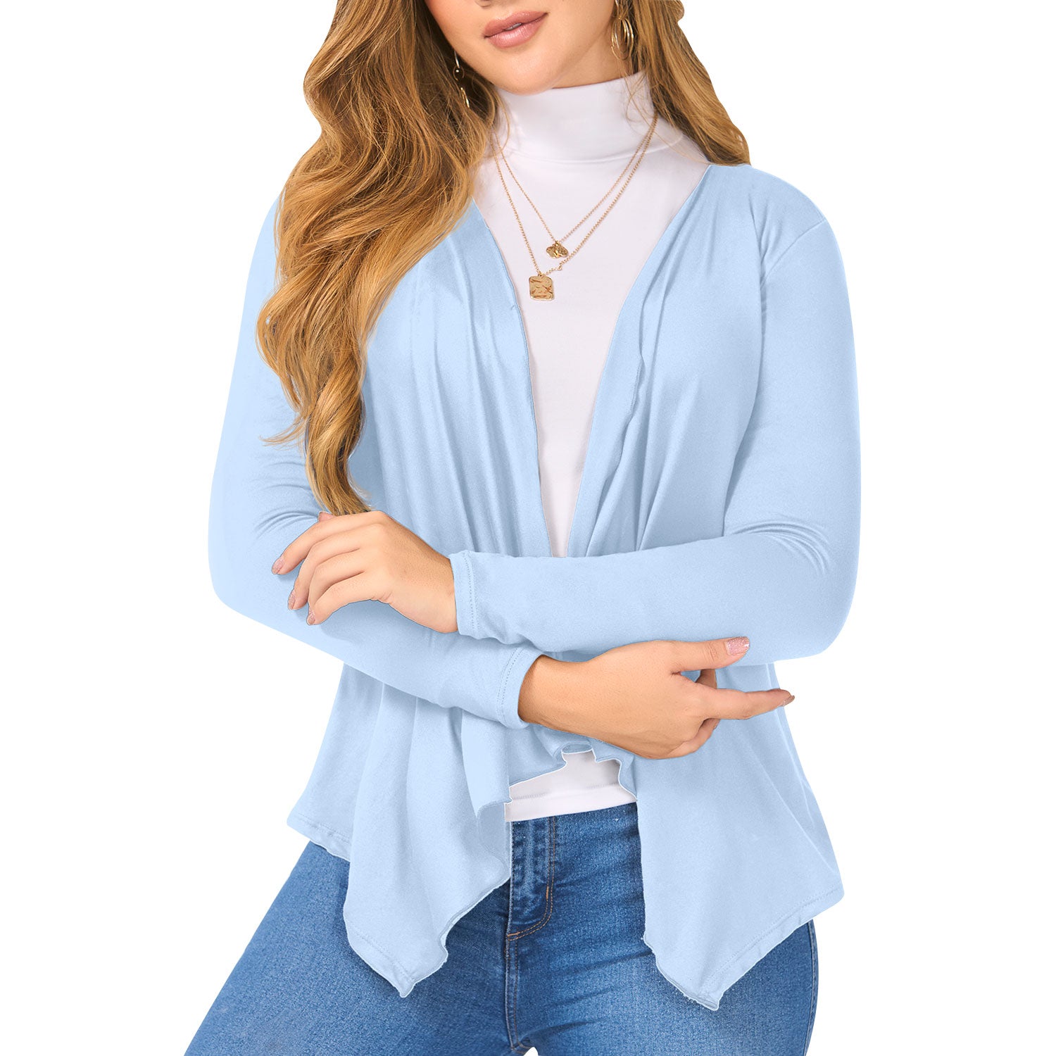 Saco Esperanza Azul Claro Croydon para Mujer