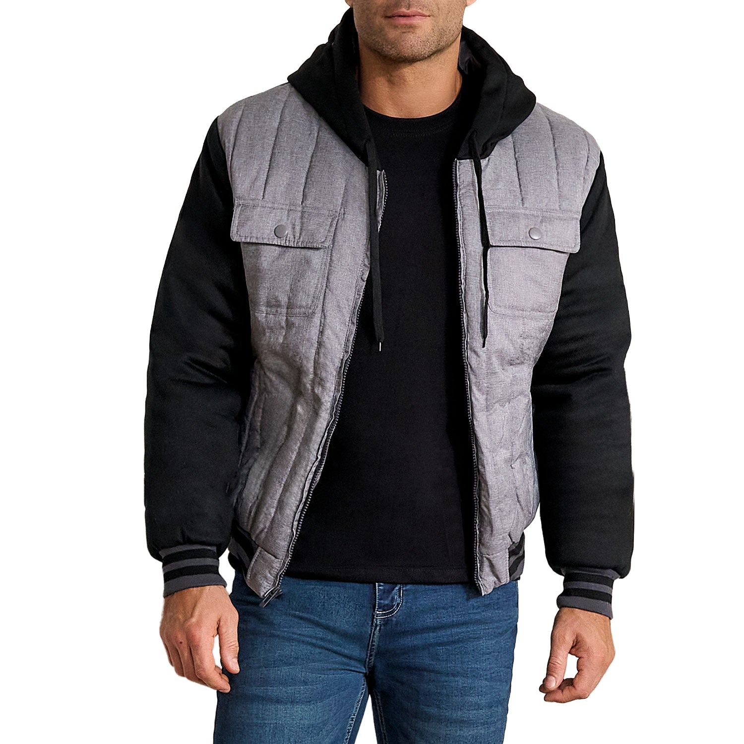 Chaqueta Aspen Gris Croydon para Hombre