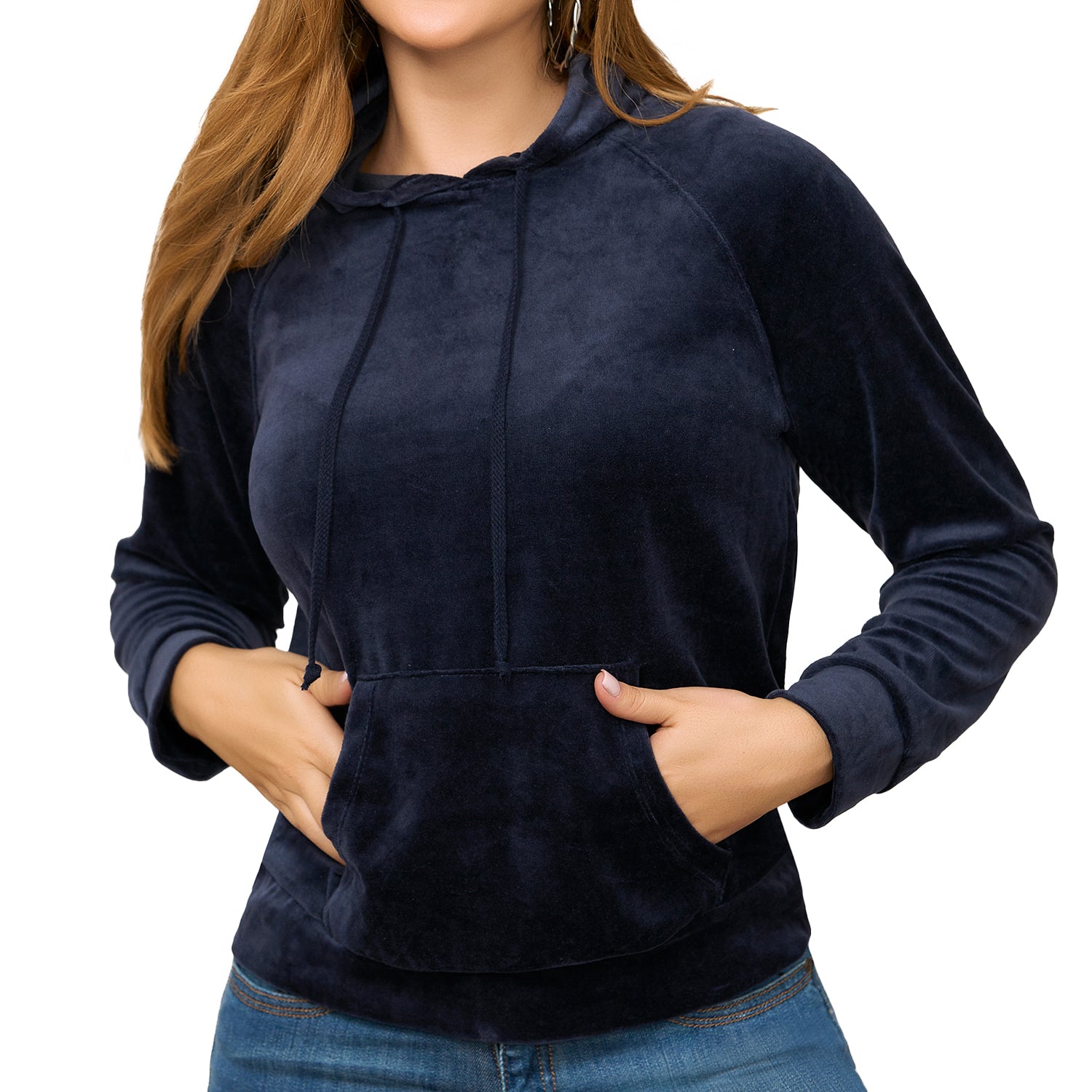 Buzo amarella Azul Osc Croydon para Mujer