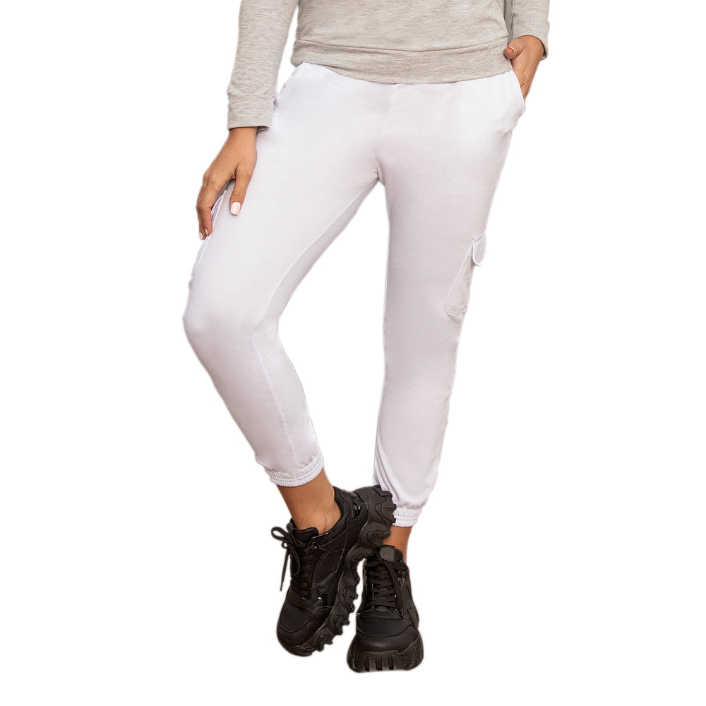 Jogger Alicia Blanco Croydon para Mujer