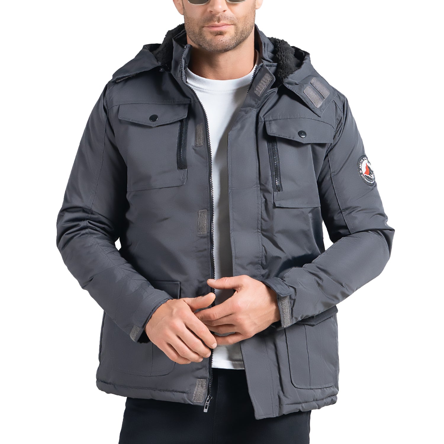 Chaqueta Jou Gris Osc Croydon para Hombre