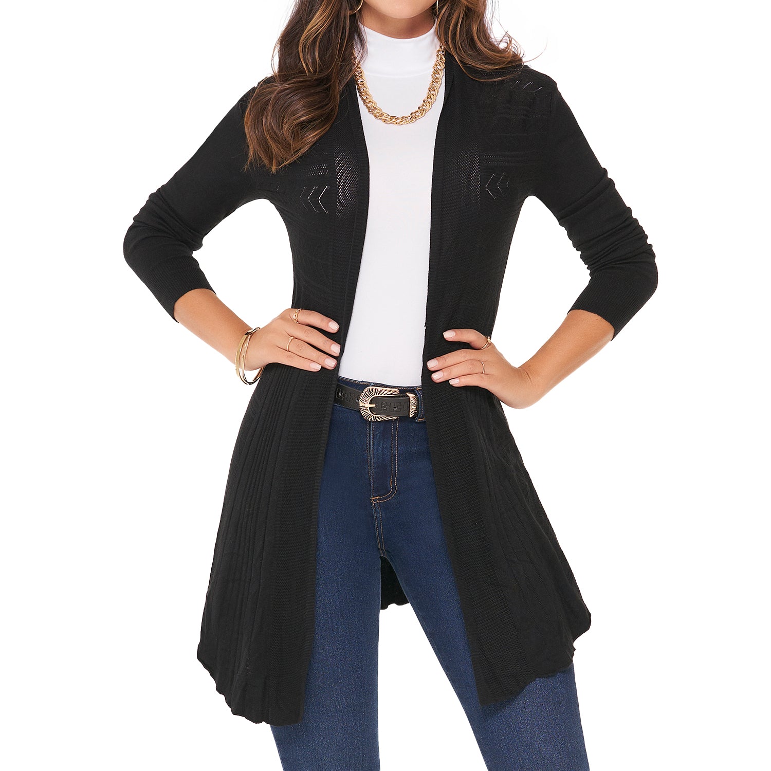 Saquillo Calipso Negro Croydon para Mujer